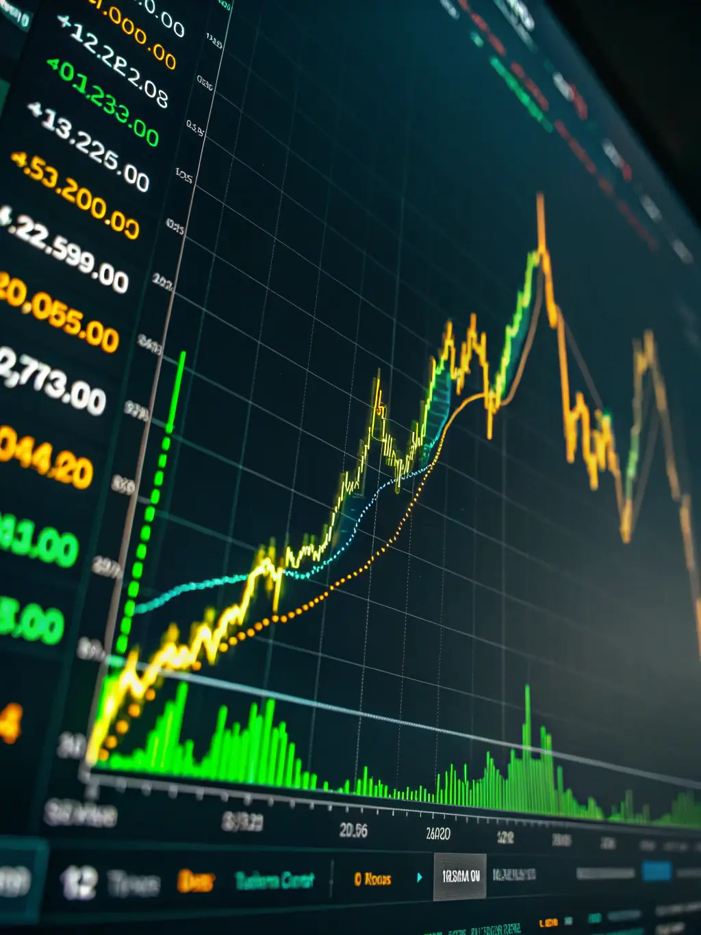A chart from Dexscreener displaying ABScoin's real-time price movements and trading volume.