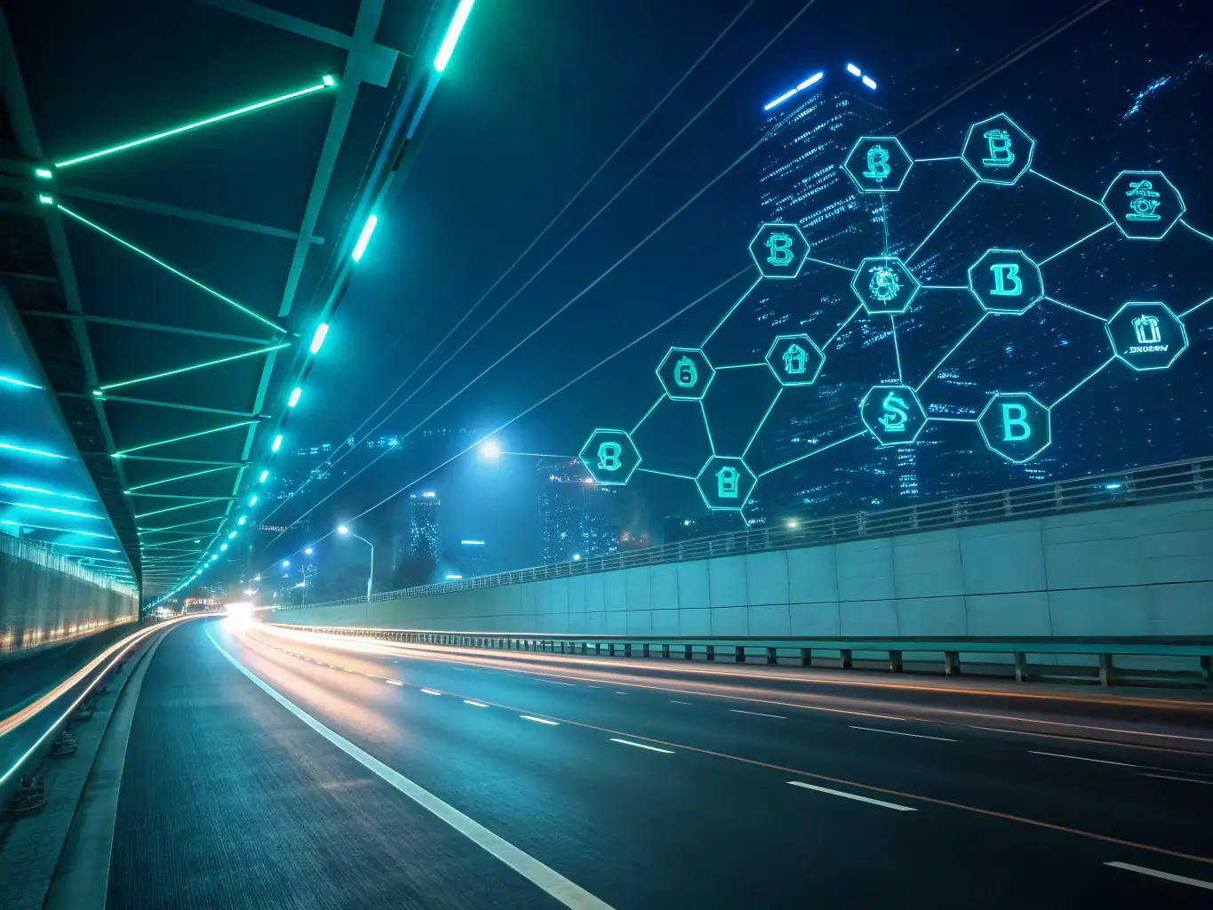 A visually appealing image showcasing the Solana blockchain network, emphasizing its speed and efficiency. The image should include abstract representations of data flowing seamlessly through the network, highlighting the fast transaction processing capabilities.